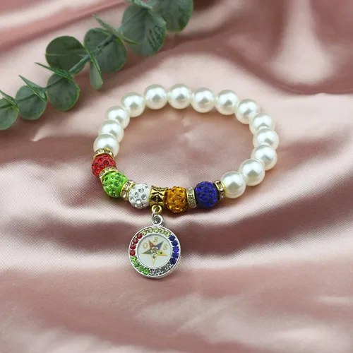 Vista 4 de Pulsera OES de la Orden de la Estrella del Este, pulsera de la hermandad de mujeres y niñas