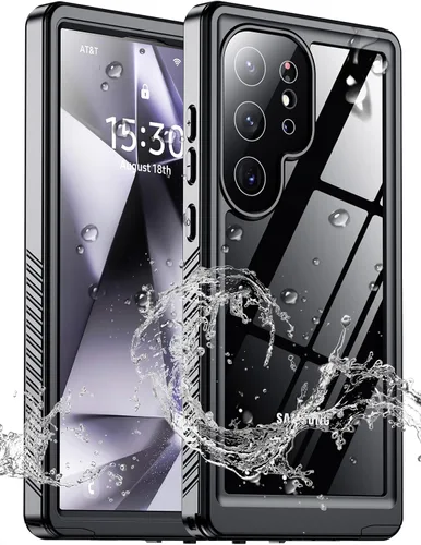 Vista 10 de MOZOTER - Funda impermeable para Samsung Galaxy Note 10 Plus con sonido claro Negro