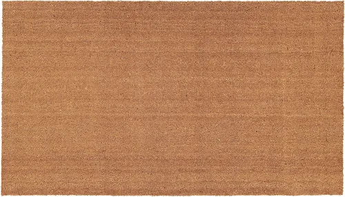 Vista 10 de Calloway Mills 153551224 Felpudo de fibra de coco natural con respaldo de vinilo, 12" x 24