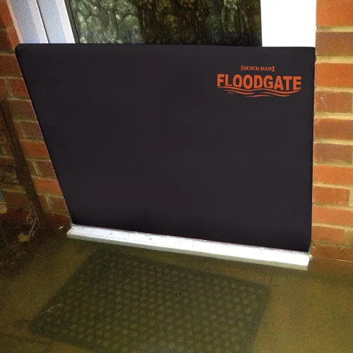 Vista 6 de Quick Dam QDFG25 Compuerta contra Inundaciones, 25 pulgadas, Naranja, Negro