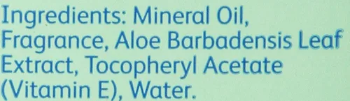 Vista 9 de Aceite para bebé Johnson's, Aceite mineral enriquecido con aloe vera y vitamina E, 20 onzas líquidas