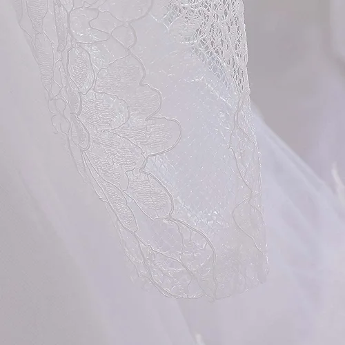 Vista 5 de 6-24 meses - Vestido de fiesta de boda con lazo grande para niña