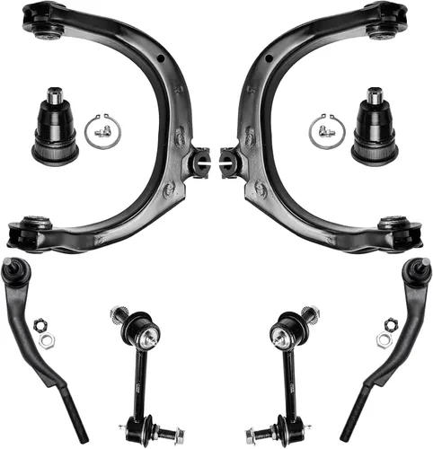 Vista 58 de Detroit Axle - Kit de suspensión frontal de 8 piezas para Chevy Silverado