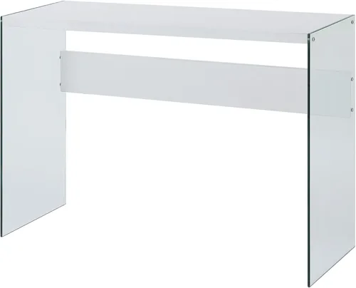 Vista 10 de Convenience Concepts SoHo - Mesa de consola y escritorio, mármol blanco sintético