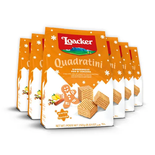 Vista 34 de Loacker Quadratini - Obleas de yogur de arándano de tamaño pequeño