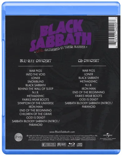 Vista 2 de Black Sabbath Live Gathered In Their Masses