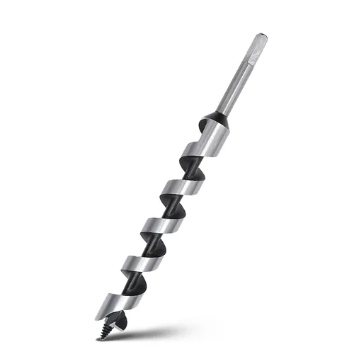 Vista 39 de Broca helicoidal de 0.94 x 11.8 pulgadas para madera, broca helicoidal con vástago hexagonal para madera blanda, madera dura, plástico