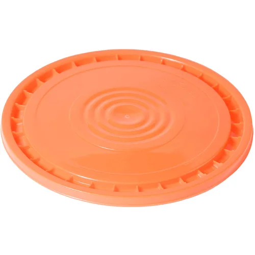 Vista 10 de Meranti Tapa de cubo reutilizable de 3.5, 5, 6 y 7 galones, grado alimenticio, color negro, paquete de 1