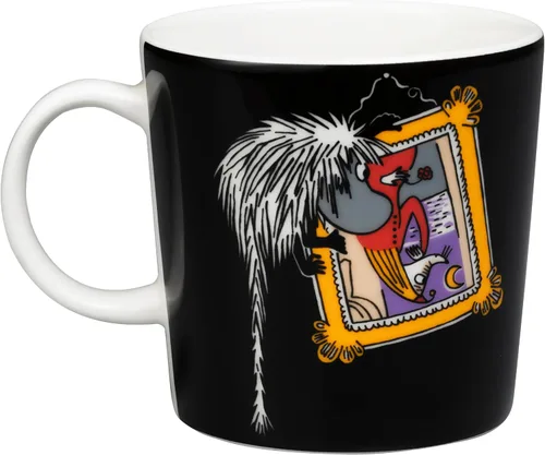 Vista 2 de Arabia Moomin - Taza de 10 onzas, color negro