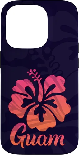 Vista 17 de Guam Hibiscus Flower Hafa Adai Guamanian Island Pride Case for iPhone 17