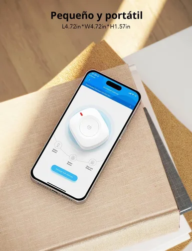 Vista 6 de GoveeLife Botón Sensor Inteligente Mini Inalámbrico, Control de Grupo para Múltiples Dispositivos, Botón de Control Versátil, Alimentado por