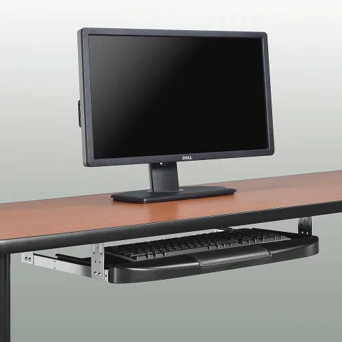 Vista 2 de Stahl Keyboard Tray Negro Plástico