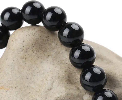 Vista 7 de BONNY BOXX Pulsera de piedras semipreciosas de 0.150.230.315 pulgadas (460.315 in) para hombres y mujeres, joyería