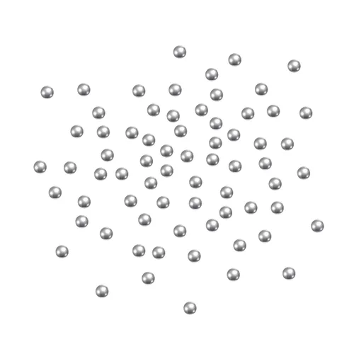 Vista 6 de uxcell 5000pcs 0.031 in carbono acero rodamiento bolas G1000 precisión