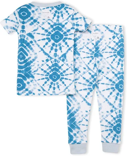 Vista 2 de Burts Bees Conjunto de pijama para bebé camiseta y pantalón de 2 piezas 100 algodón orgánico