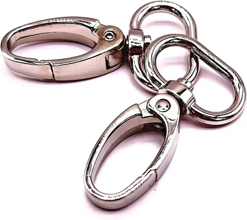 Vista 8 de Cierre giratorio de 1 pulgada Langosta Bronce Antiguo 40pcs Metal Ganchos giratorios duraderos para bolso, mochila, collares de perro, correa