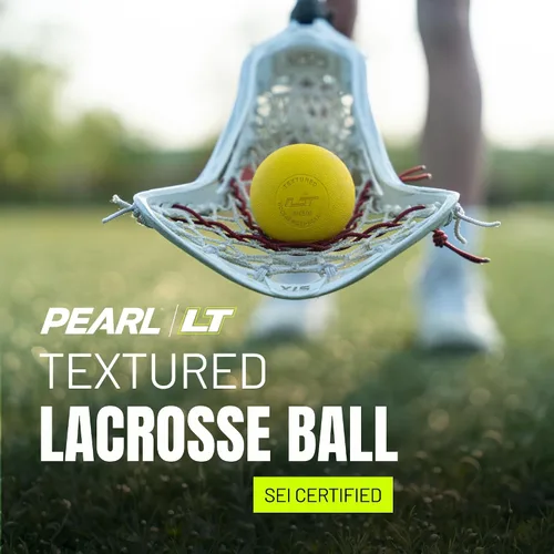 Vista 2 de Guardian Innovations - Bolas de lacrosse texturizadas Pearl LT - Certificado SEI cumple con los estándares NOCSAE para juegos. Pelotas oficiales