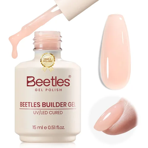 Vista 22 de Beetles - Gel constructor para uñas, 8 en 1, 0.51 onzas líquidas, gel
