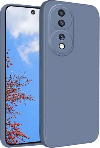 Vista 7 de Compatible con Honor 70 Funda de silicona púrpura Honor 70 funda protectora delgada a prueba de golpes funda protectora suave antihuellas dactilares