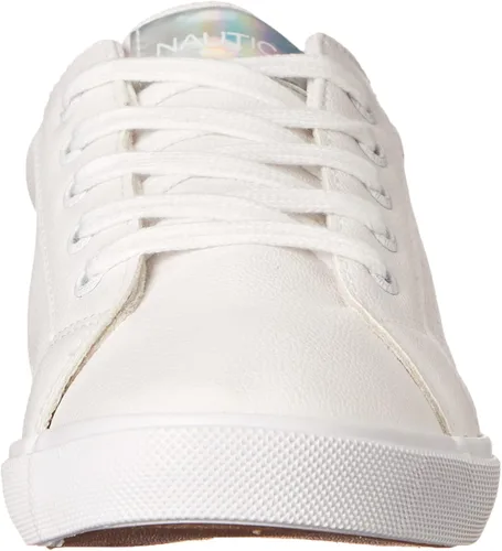 Vista 2 de Nautica Zapatillas de deporte de moda para niñas y niños - Zapatos bajos para niños zapatillas de tenis con cordones y sin cordones