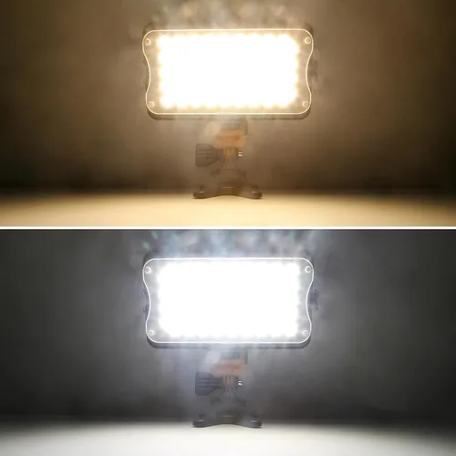 Vista 6 de VILTROX VL-162T CRI95+ Luz LED para vídeo y cámara de fotos portátil, regulable, para cámara réflex digital con batería, cargador, alto brillo, 3300