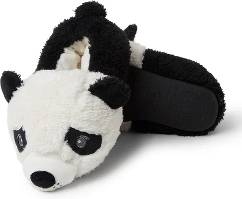 Vista 3 de Dearfoams Unisex-Child Easter Basket Stuffers Gifts for Kids Washable Animal Critter Slippers