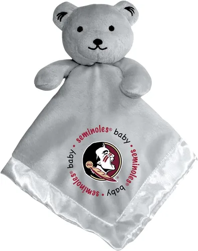 Vista 34 de Baby Fanatic Oso de seguridad gris - NCAA - Con licencia oficial Snuggle Buddy