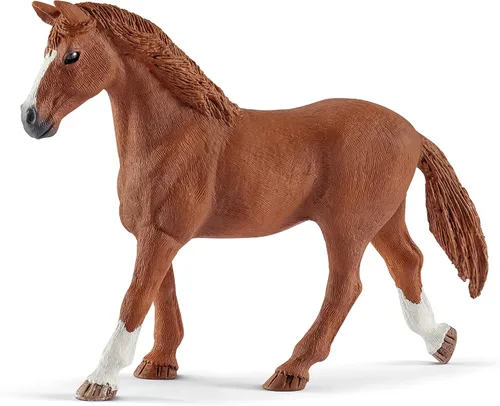 Vista 6 de Schleich Horse Club, juguetes de caballo para niñas y niños, juego de caballos invitados de Hannah con juguetes Ruby The Dog y Caballo, 20 piezas, a