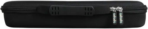 Vista 4 de adada Estuche Duro de Viaje para Plancha de Cabello BaBylissPRO Nano Titanium Ultra Delgada (Negro+Azul)