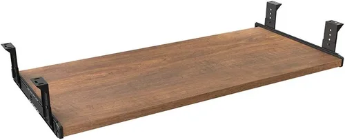 Vista 15 de FRMSAET Accesorios para Muebles Productos de Oficina Conjuntos de Hardware 20/24/30 pulgadas Bandeja para Teclado Soporte de Madera para Debajo