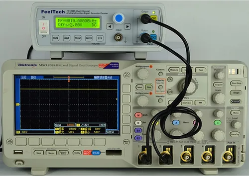 Vista 5 de FY3200S 12MHz Generador de Señal DDS Generador de Función Digital de Doble Canal Generador de Frecuencia Generador de Frecuencia Medidor