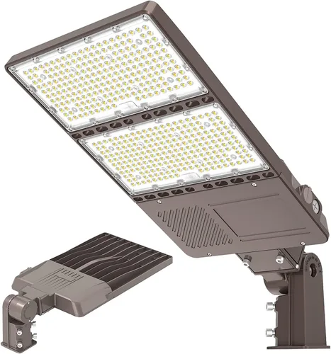 Vista 15 de Luz LED para estacionamiento con certificación UL, 150 W, 120 W, 90 W, ajustable, con fotocélula de 22500 lm, caja de zapatos, luces de inundación