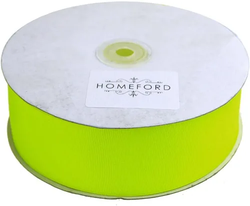 Vista 118 de Homeford Cinta de grogrén macizo, 50 yardas (1-1/2 pulgadas, oro antiguo)