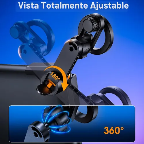 Vista 3 de Soporte para teléfono Tesla, sin necesidad de pegamento, para soporte de teléfono magnético MagSafe para salpicadero de coche para Tesla Model Y