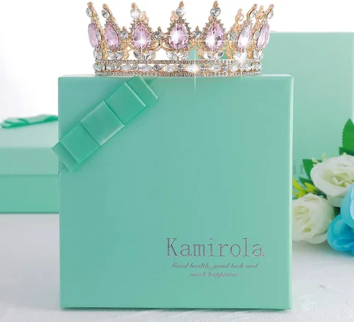 Vista 6 de Kamirola - Coronas para mujeres coronas y tiaras TR12