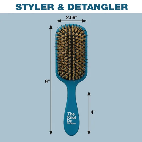 Vista 5 de The Knot Dr. for Conair Pro Style Booster Porcupine Cushion Cepillo para el cabello