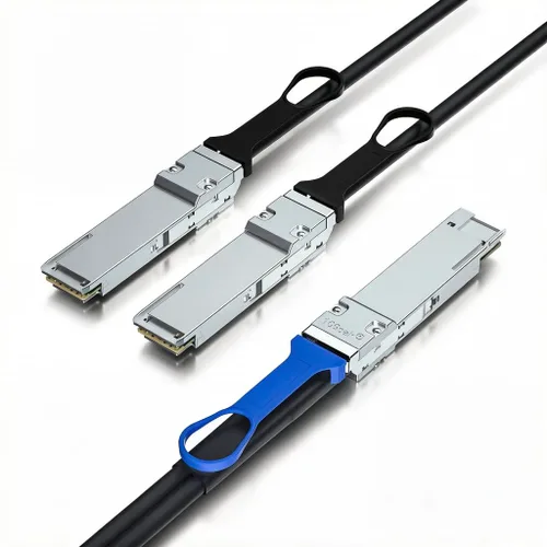 Vista 25 de 10Gtek 25G SFP+ DAC Cable - 25GBASE-CR a SFP28 Cable Twinax de cobre de conexión directa pasiva para Mellanox MCP2M00-A00A, 0.5 metros (1.6 pies)