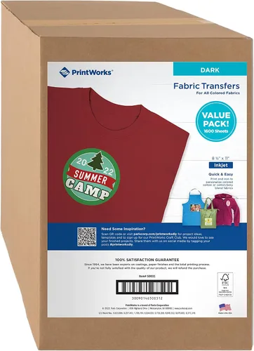 Vista 14 de Printworks - transferencias de impresiones por inyección de tinta, para camisetas oscuras