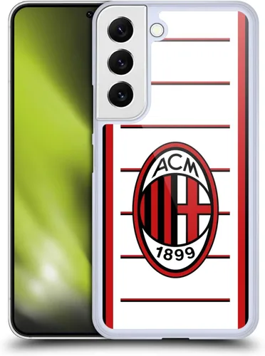 Vista 21 de Head Case Designs AC Milan Away Kit 2022/23 - Carcasa rígida con licencia oficial compatible con Samsung Galaxy S20 FE / 5G Kit visitante