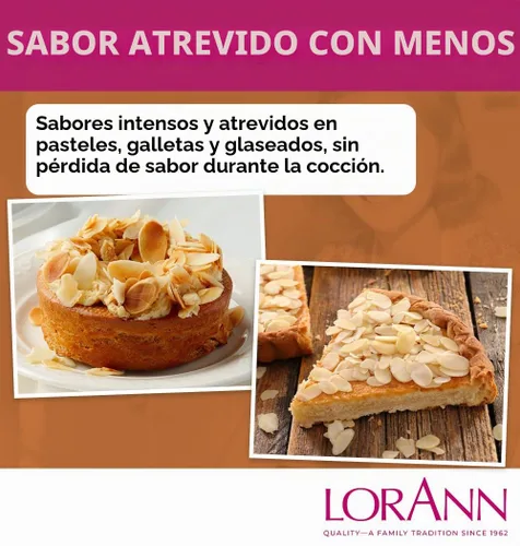 Vista 6 de LorAnn Oils Emulsión de almendras y saborizante para hornear