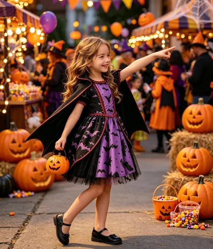 Vista 5 de Disfraz de princesa de Halloween para niñas, disfraz de hada de fiesta de cumpleaños, vestido para ocasiones especiales Bate