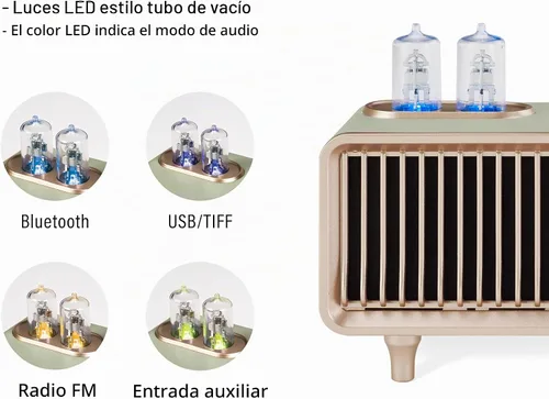 Vista 3 de Crosley CR3043A-MT Milton Radio, menta