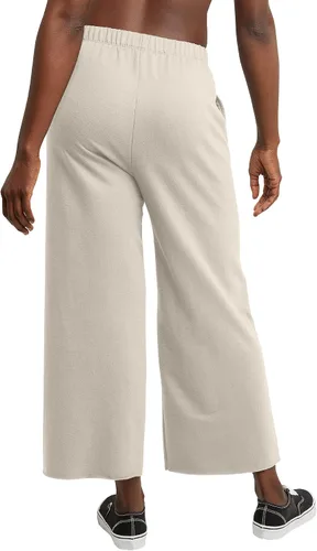 Vista 2 de Hanes Originals - Pantalones cortos de pierna ancha para mujer, pantalones retro ligeros de rizo francés, 25 pulgadas