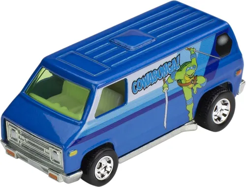 Vista 2 de Hot Wheels Pop Culture - Vehículo a escala 1:64 de los años 70 para niños de 3 años en adelante y coleccionistas de autos de juguete nuevos