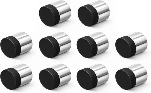 Vista 5 de INOX DSIX08-32 Soporte de pared Tope para puerta, DSIX08-32 Acero inoxidable pulido