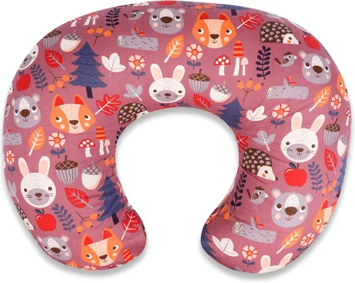Vista 11 de Almohada de lactancia - Almohada de lactancia con relleno transpirable y funda extraíble, soporte ergonómico para lactancia materna y biberón