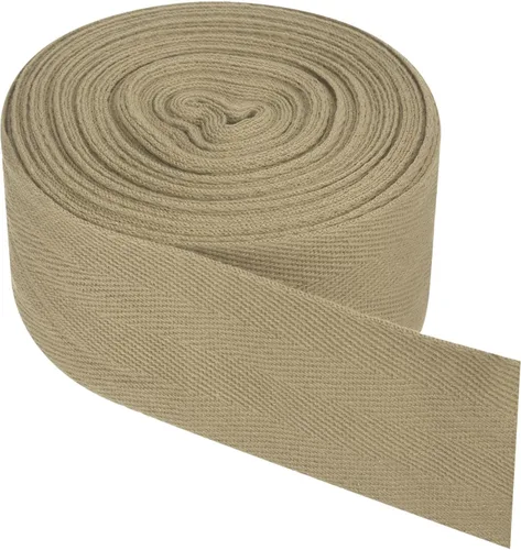 Vista 161 de PATIKIL Cinta de sarga de algodón de 1 pulgada, 50 yardas, cinta de algodón, cinta de encuadernación al bies, cinta de espiga para costura, Verde