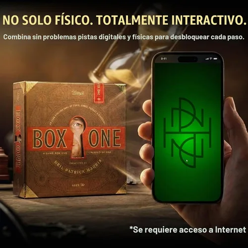 Vista 5 de theory11 Box ONE Juego de mesa Presentado por Neil Patrick Harris 1 jugador