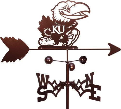 Vista 2 de SWEN Products Kansas Jayhawks Veleta (montaje ajustable incluido)