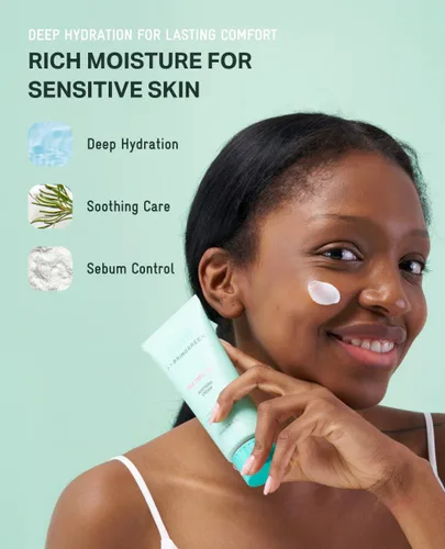 Vista 7 de BRING GREEN Tea Tree Cica Soothing Cream Plus 3.4 fl oz Cuidado de la piel coreano (paquete de 2)